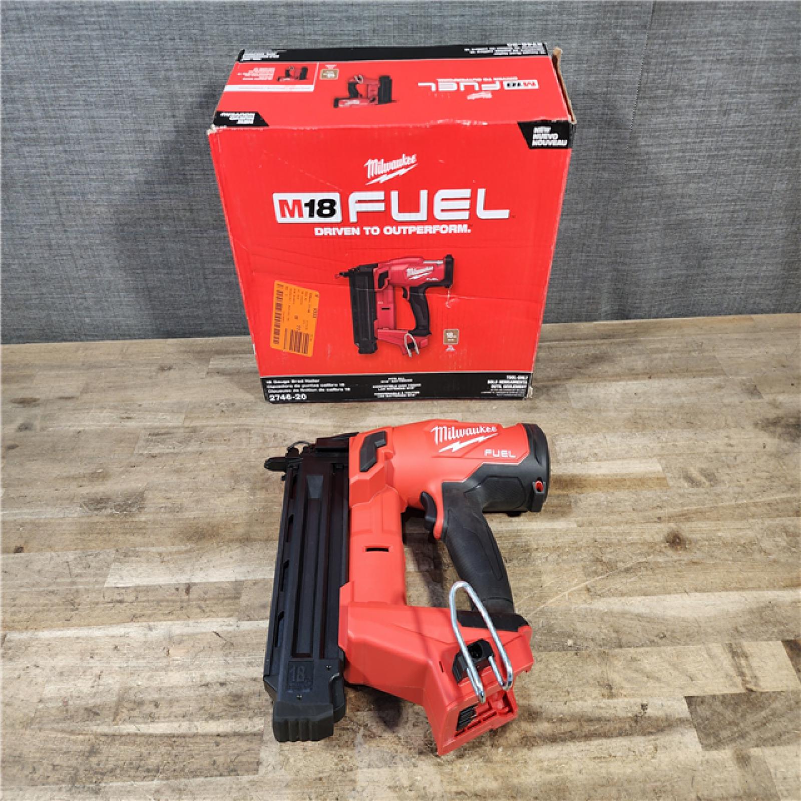 HOUSTON LOCATION - AS-IS Milwaukee M18 Fuel 18V Brushless 18-Gauge Brad Nailer 2746-20 (Bare Tool)