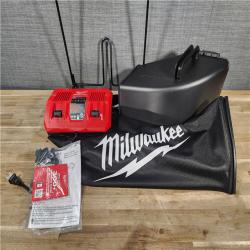 HOUSTON LOCATION - AS-IS Milwaukee M18 FUEL Brushless Cordless 21 in. Walk Behind Dual Battery Self-Propelled Mower Kit W/ RAPID CHARGER