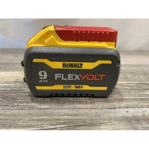 AS-IS DEWALT FLEXVOLT 20V/60V MAX Lithium-Ion 9.0Ah Battery