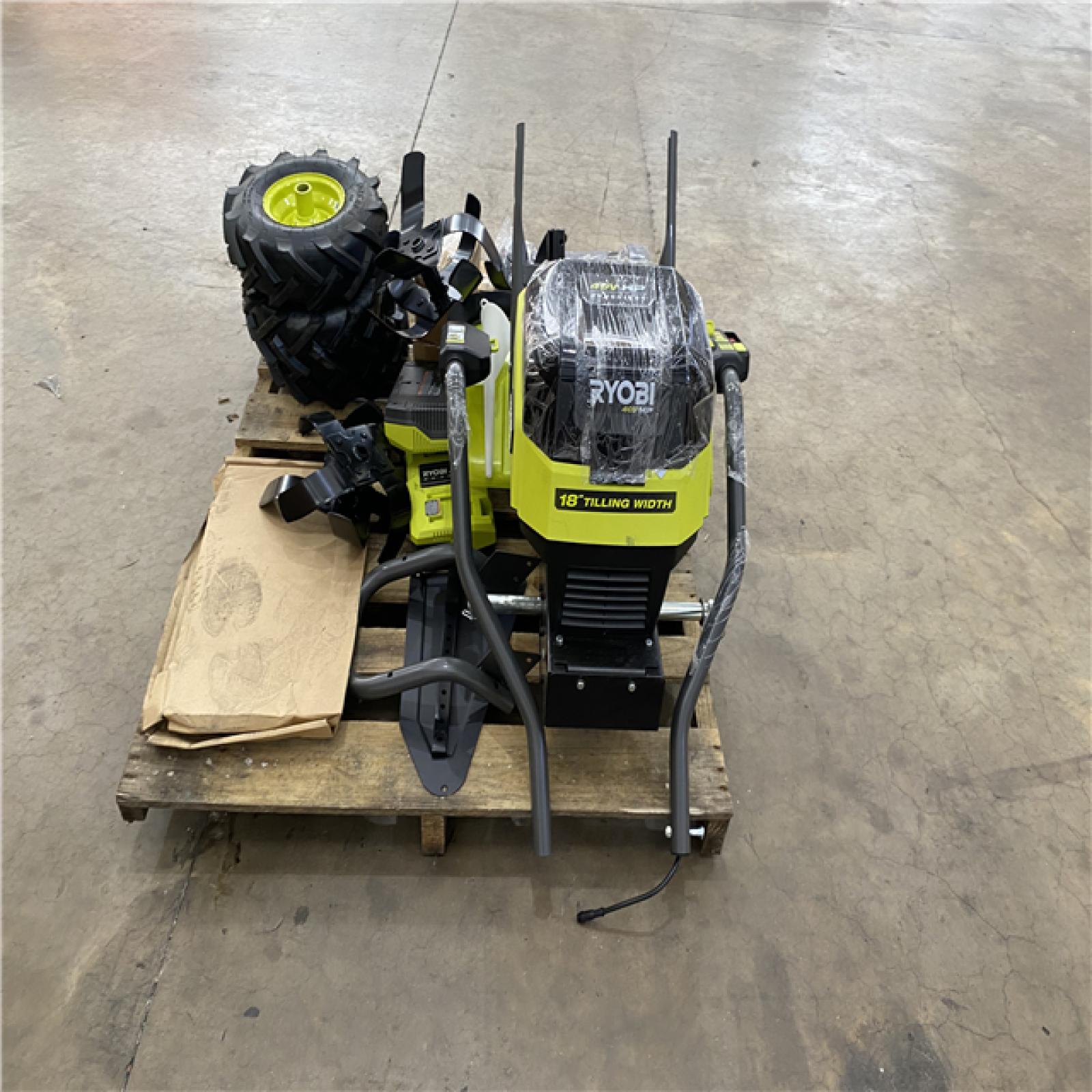 HOUSTON LOCATION - AS-IS Ryobi 18 Tiller