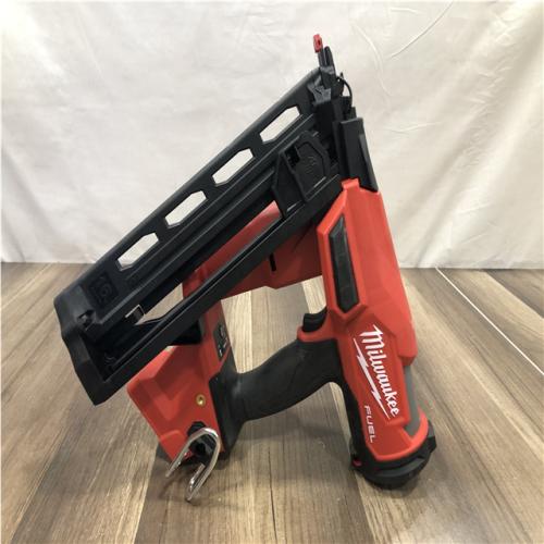 AS-IS  Milwaukee FUEL 18-Volt Lithium-Ion Brushless Cordless Gen II 16-Gauge Angled Finish Nailer (Tool-Only)