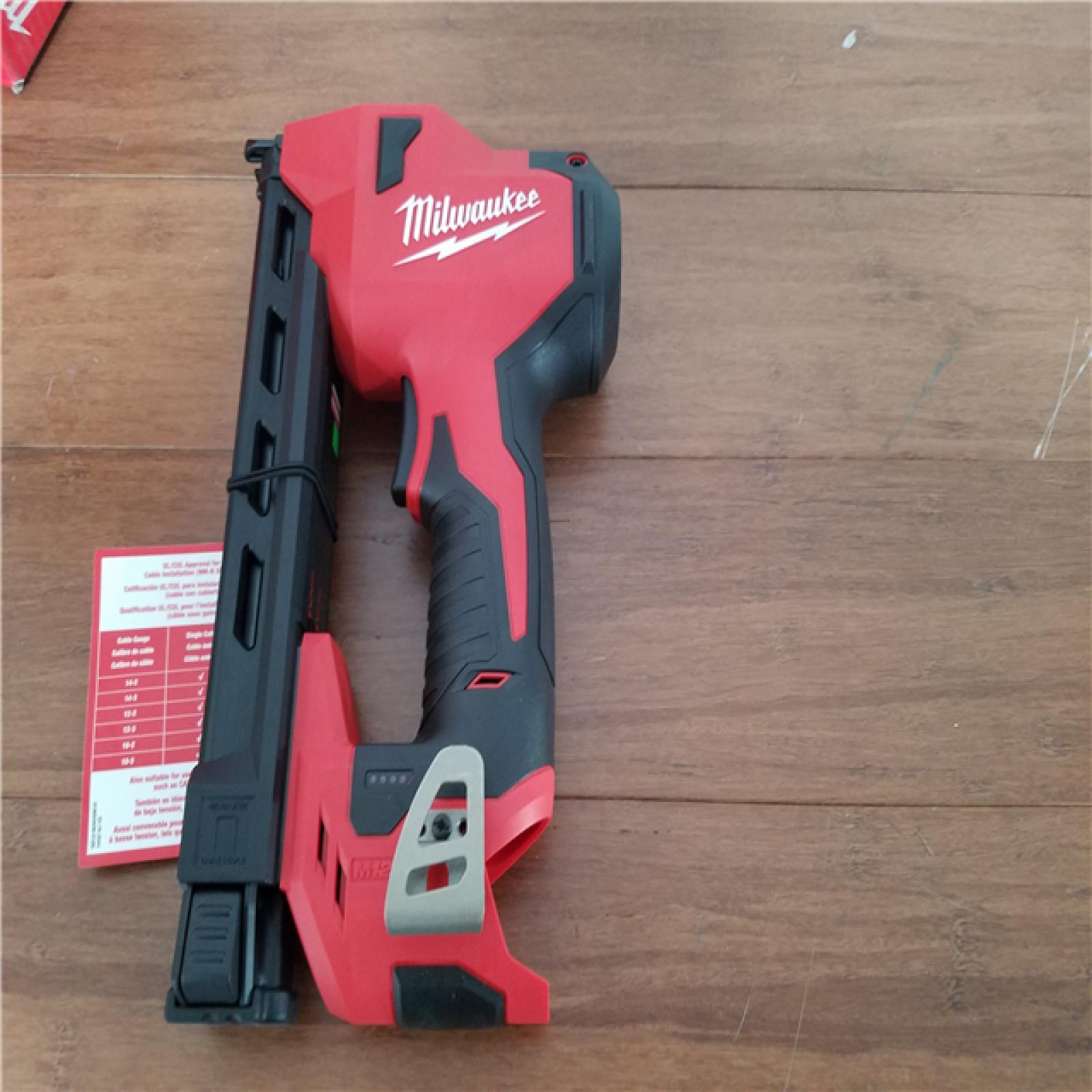 CALIFORNIA AS-IS MILWAUKEE M12 CABLE STAPLER (TOOL ONLY)