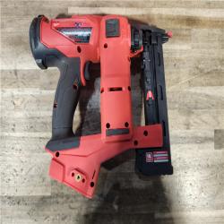 HOUSTON LOCATION - AS-IS Milwaukee FUEL 18-Volt Lithium-Ion Brushless Cordless 18-Gauge 1/4 in. Narrow Crown Stapler (Tool-Only)
