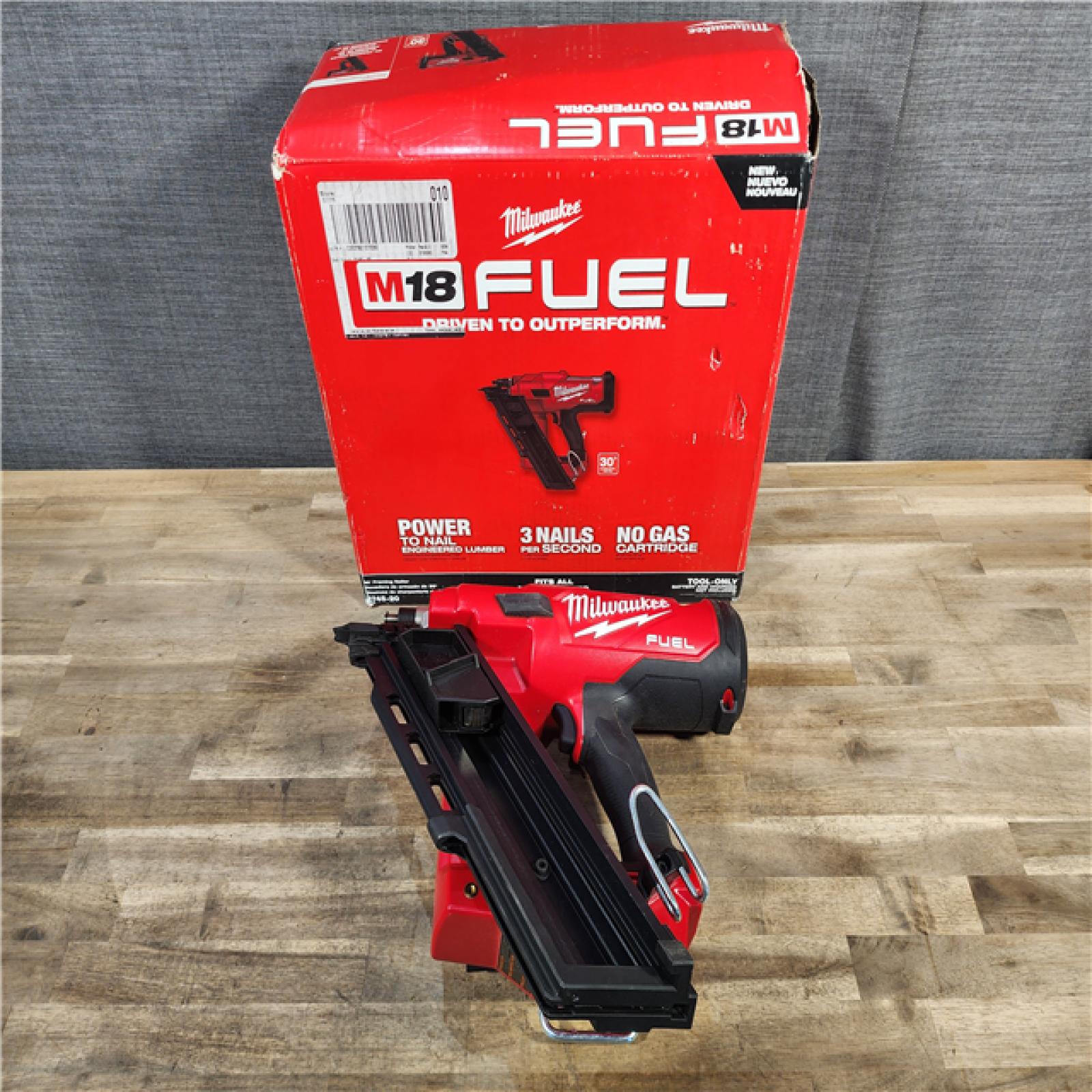 HOUSTON LOCATION - AS-IS M18 FUEL 3-1/2 in. 18-Volt 30-Degree Lithium-Ion Brushless Cordless Framing Nailer (Tool-Only)