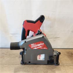 AS-IS- Milwaukee  FUEL 18V Lithium-Ion Cordless Brushless 6-1/2 in. Plunge Cut Track Saw (Tool-Only)