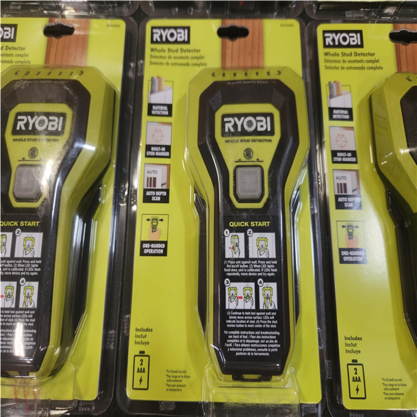 Phoenix NEW RYOBI Whole Stud Finder 12-Pack RV: $359
