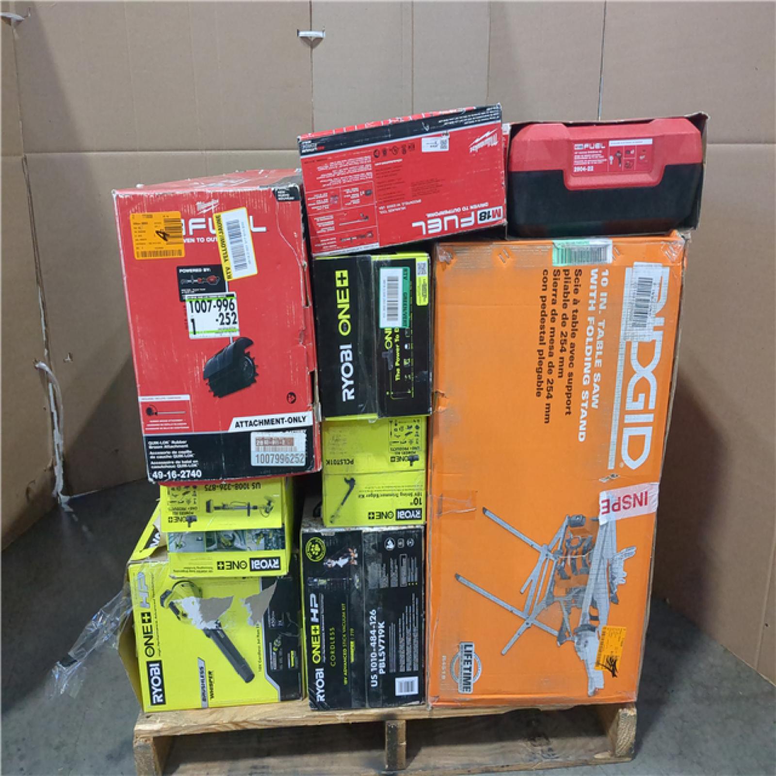 CALIFORNIA AS-IS TOOL PALLET