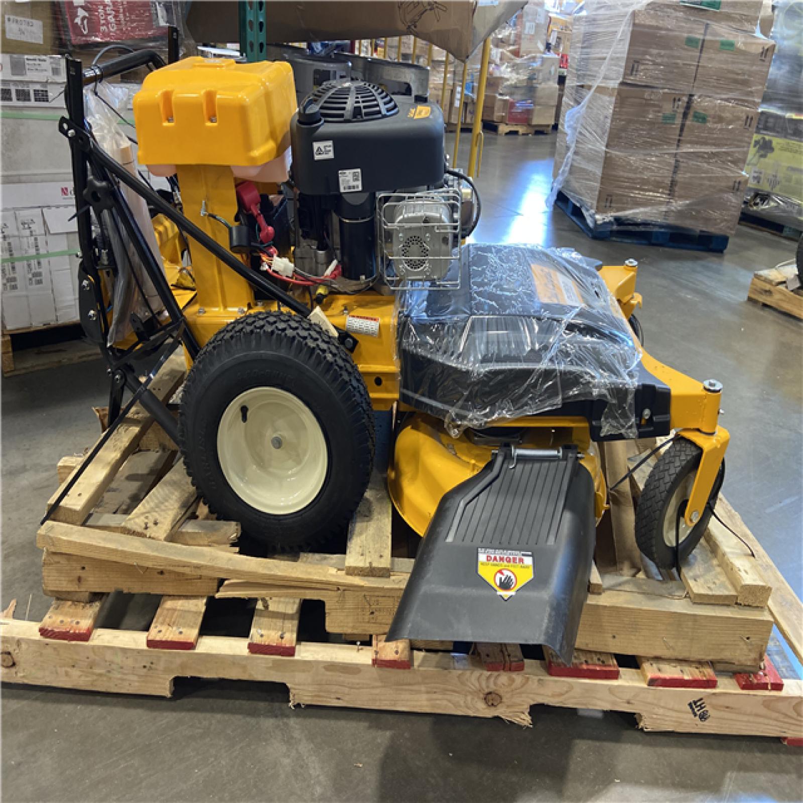 DALLAS LOCATION - Cub Cadet 33 in. 10.5 HP Briggs and Stratton Electric Start Gas Engine Wide Area Walk Behind Self Propelled Lawn Mower