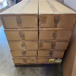 Phoenix NEW Monument 673776 4-Light White Rectangular Flushmount