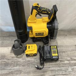 AS-IS DEWALT 20V MAX* XR Brushless Cordless Handheld Blower Kit