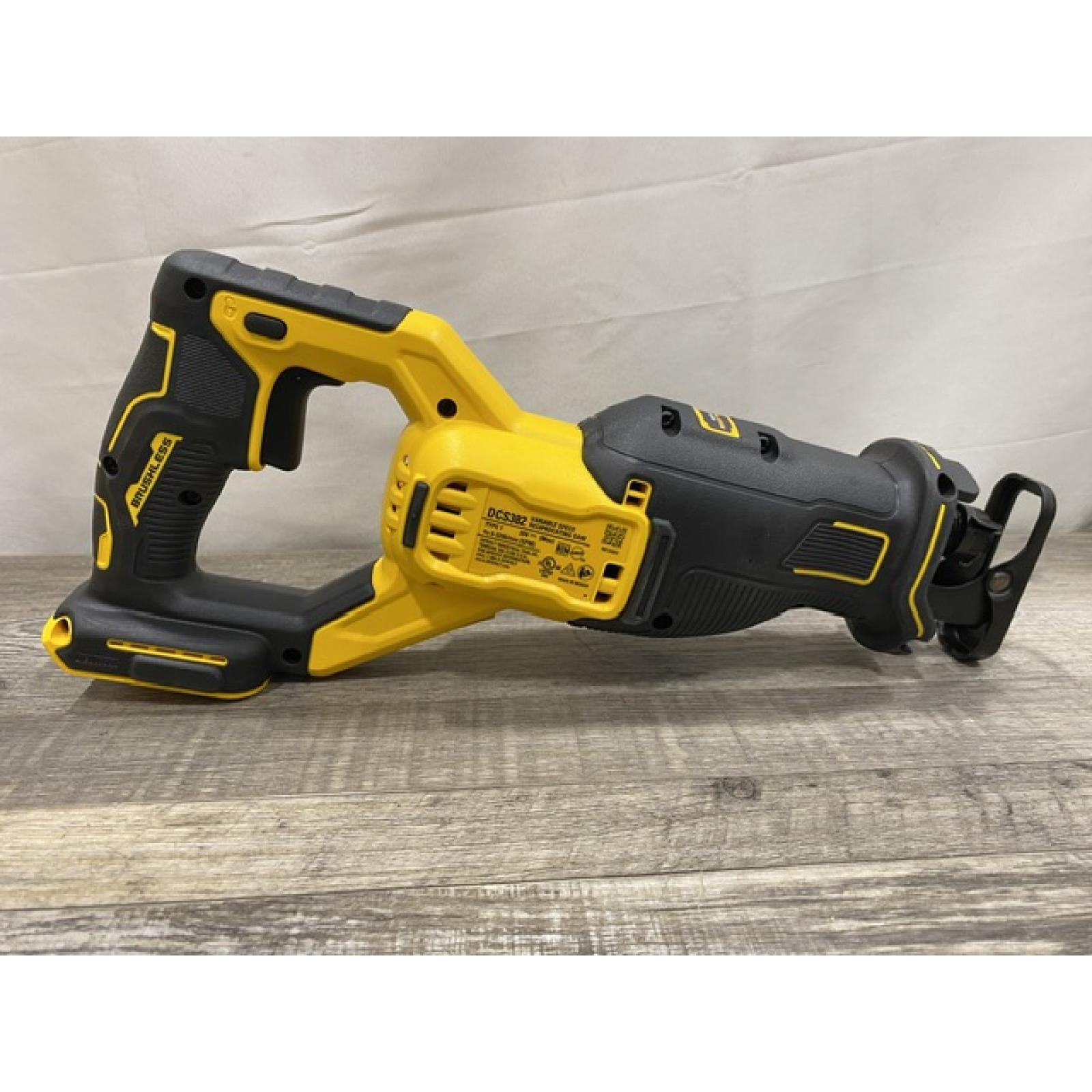 AS-IS DEWALT 20V MAX Cordless Brushless Reciprocating Saw (Tool Only)