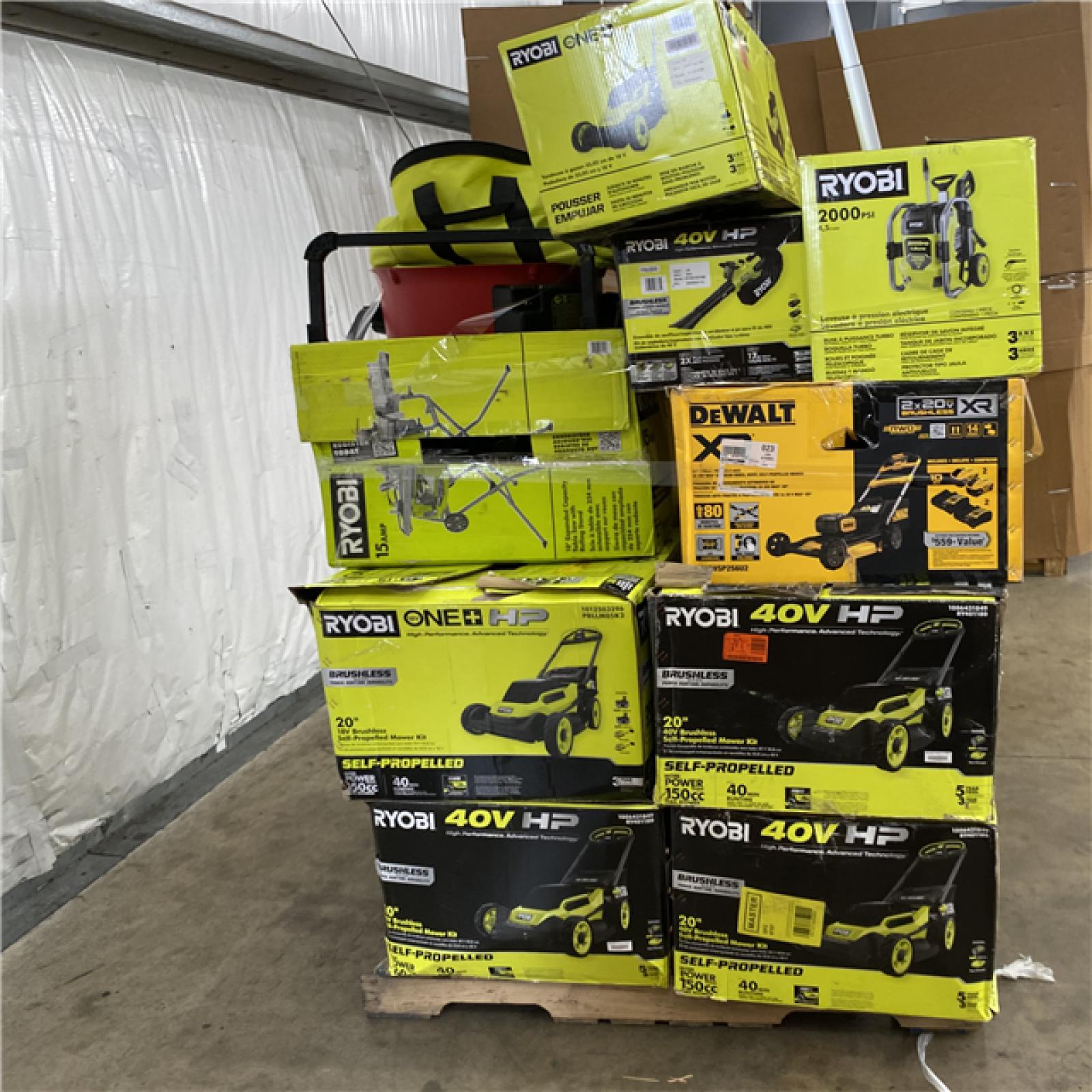 Houston Location AS IS - Tool Pallet