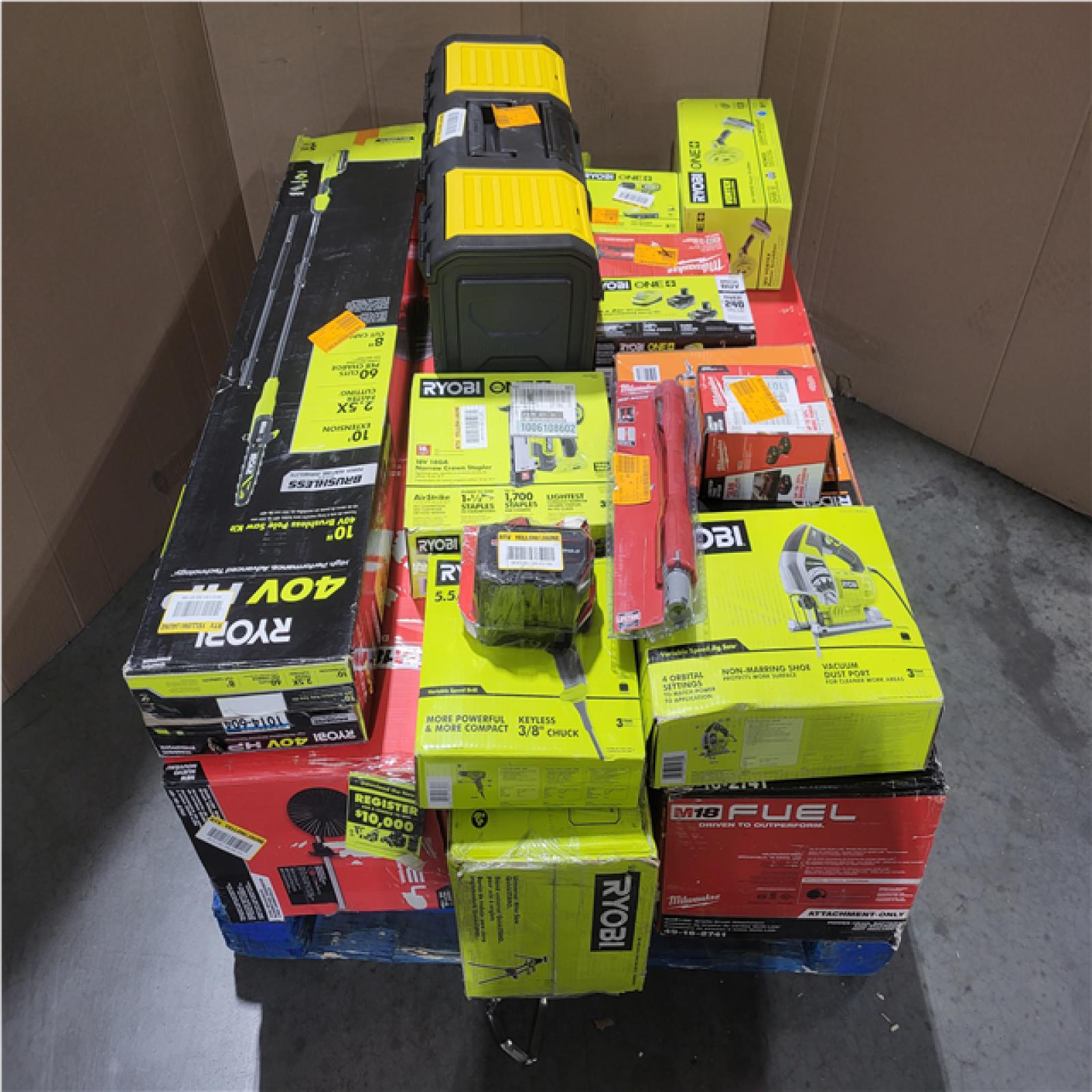 CALIFORNIA AS-IS TOOL PALLET