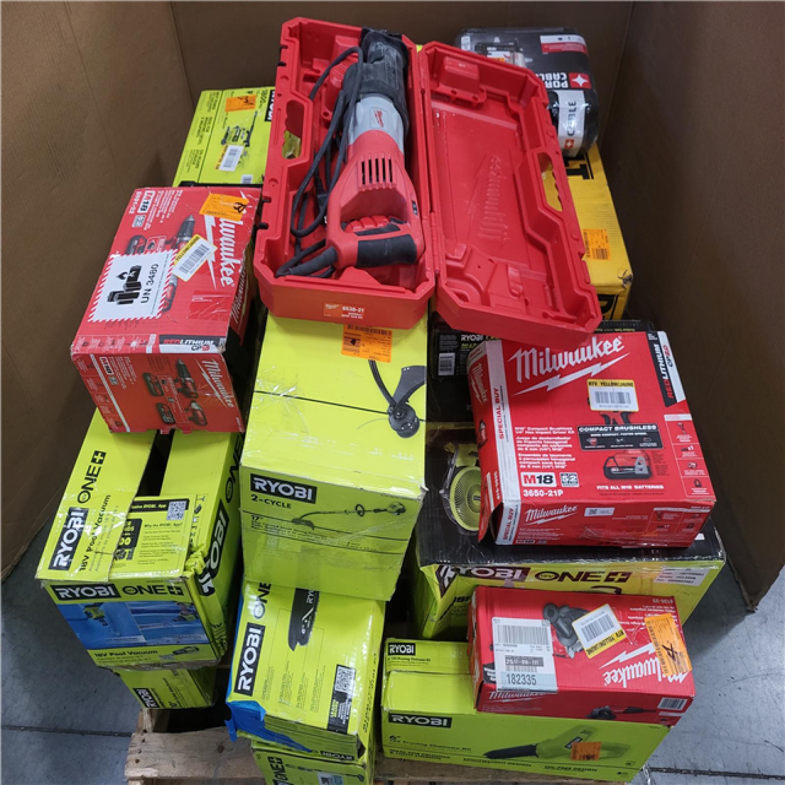 CALIFORNIA AS-IS TOOL PALLET