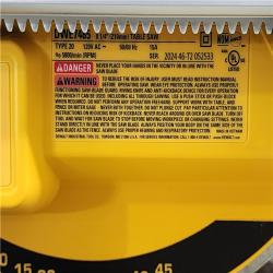 HOUSTON LOCATION - AS-IS DeWalt 15 Amps Corded 8-1/4 in. Compact Table Saw