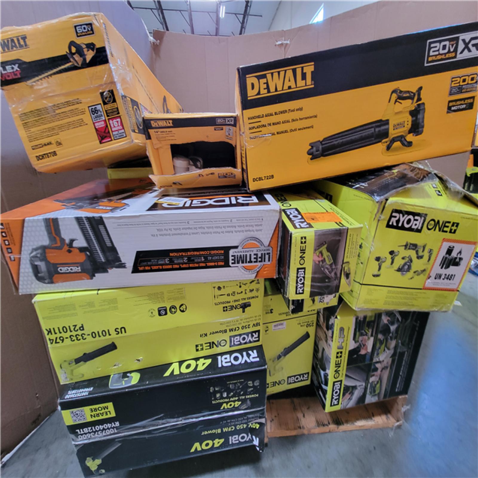 CALIFORNIA AS-IS TOOL PALLET