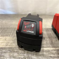 AS-IS Milwaukee 18-Volt Lithium-Ion XC Starter Kit with One 5.0Ah Battery and Charger