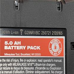 AS-IS Milwaukee FUEL 18V Lithium-Ion Brushless Cordless Hammer Drill and Impact Driver Combo Kit