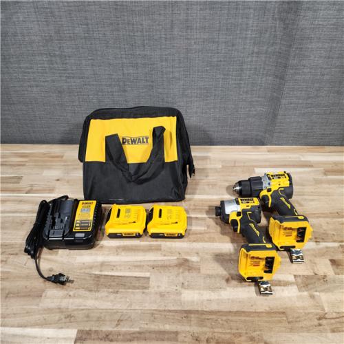 HOUSTON LOCATION - AS-IS DEWALT 2 TOOL COMBO KIT W/ (2) BATTERY & CHARGER