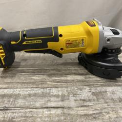 AS-IS DEWALT 20V MAX Cordless Brushless 4-1/2 in. Angle Grinder with Paddle Switch (Tool Only)