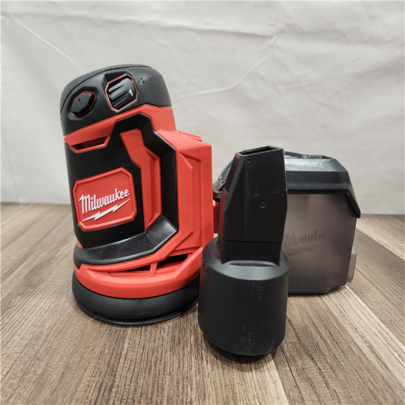 AS-IS_ Milwaukee - M18 18V 7000-12000 Opm Cordless Variable Speed Random Orbital Sander (Tool-Only)