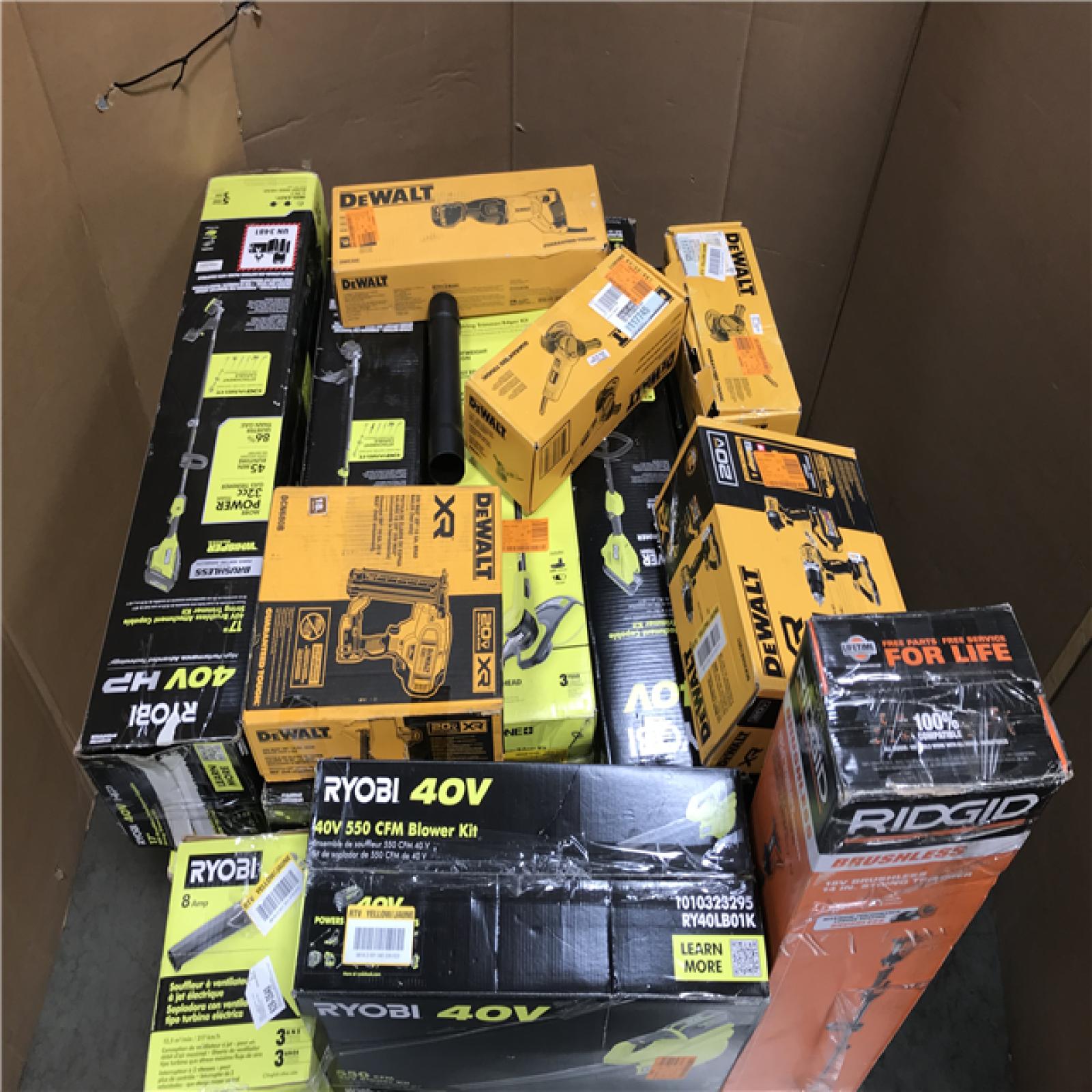 CALIFORNIA AS-IS TOOL PALLET