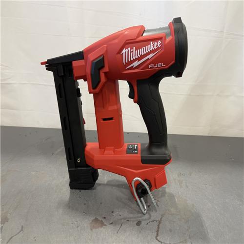AS-IS - MILWAUKEE FUEL 18-Volt Lithium-Ion Brushless Cordless 18-Gauge 1/4 in. Narrow Crown Stapler