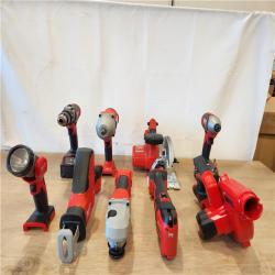 AS-IS- Milwaukee 18-Volt Lithium-Ion Cordless (9-Tool) Combo Kit