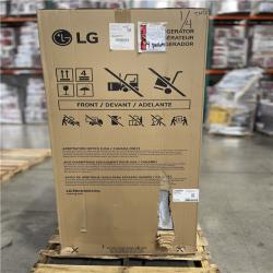 DALLAS LOCATION - LG - 20.2 Cu. Ft. Top-Freezer Refrigerator - Stainless Steel