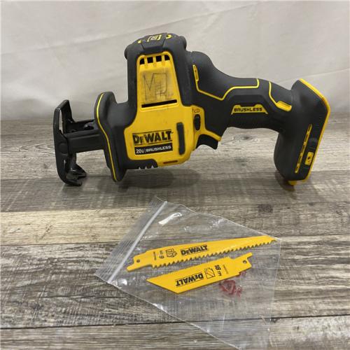 AS-IS DEWALT ATOMIC 20V MAX Cordless Brushless Compact Reciprocating Saw (Tool Only)