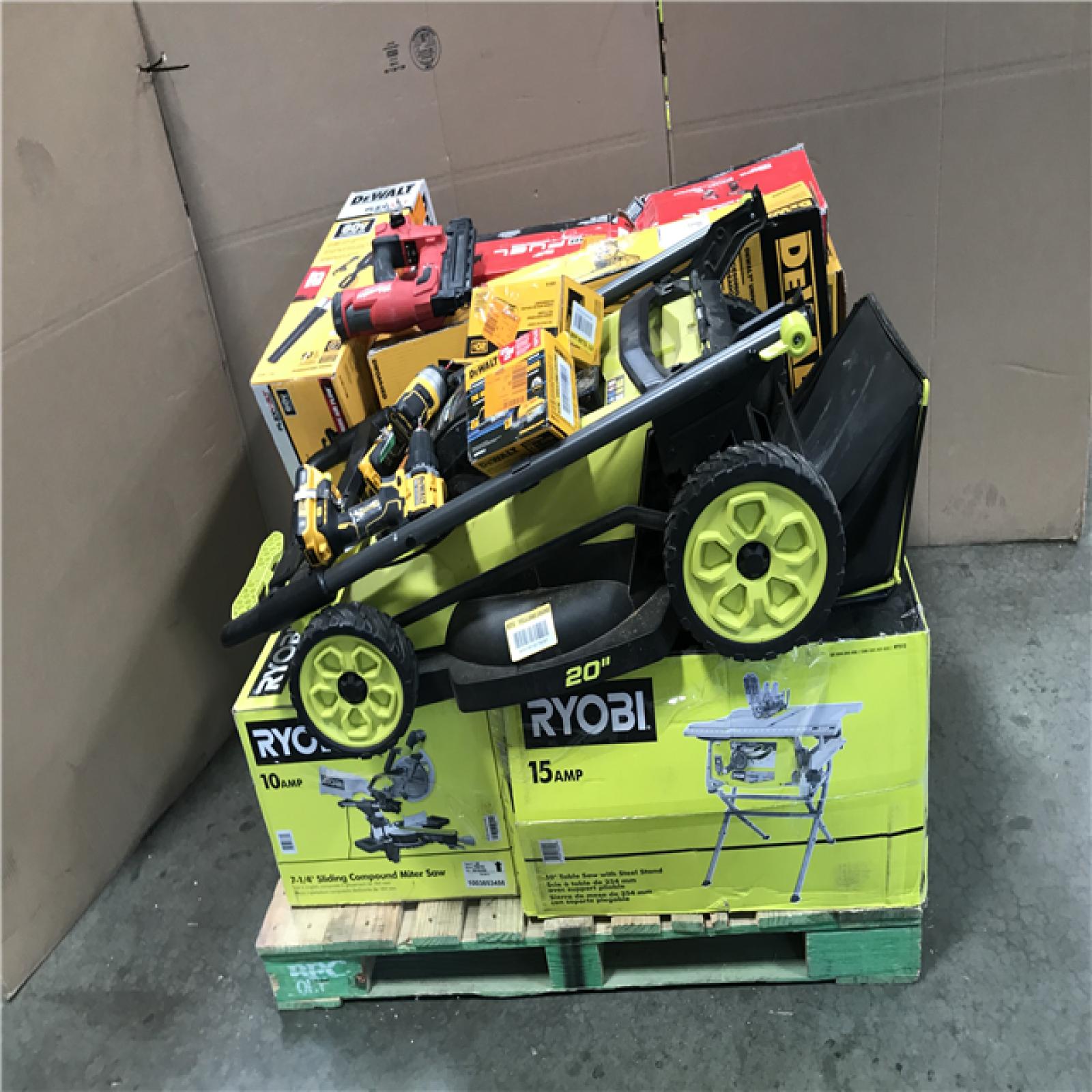CALIFORNIA AS-IS TOOL PALLET