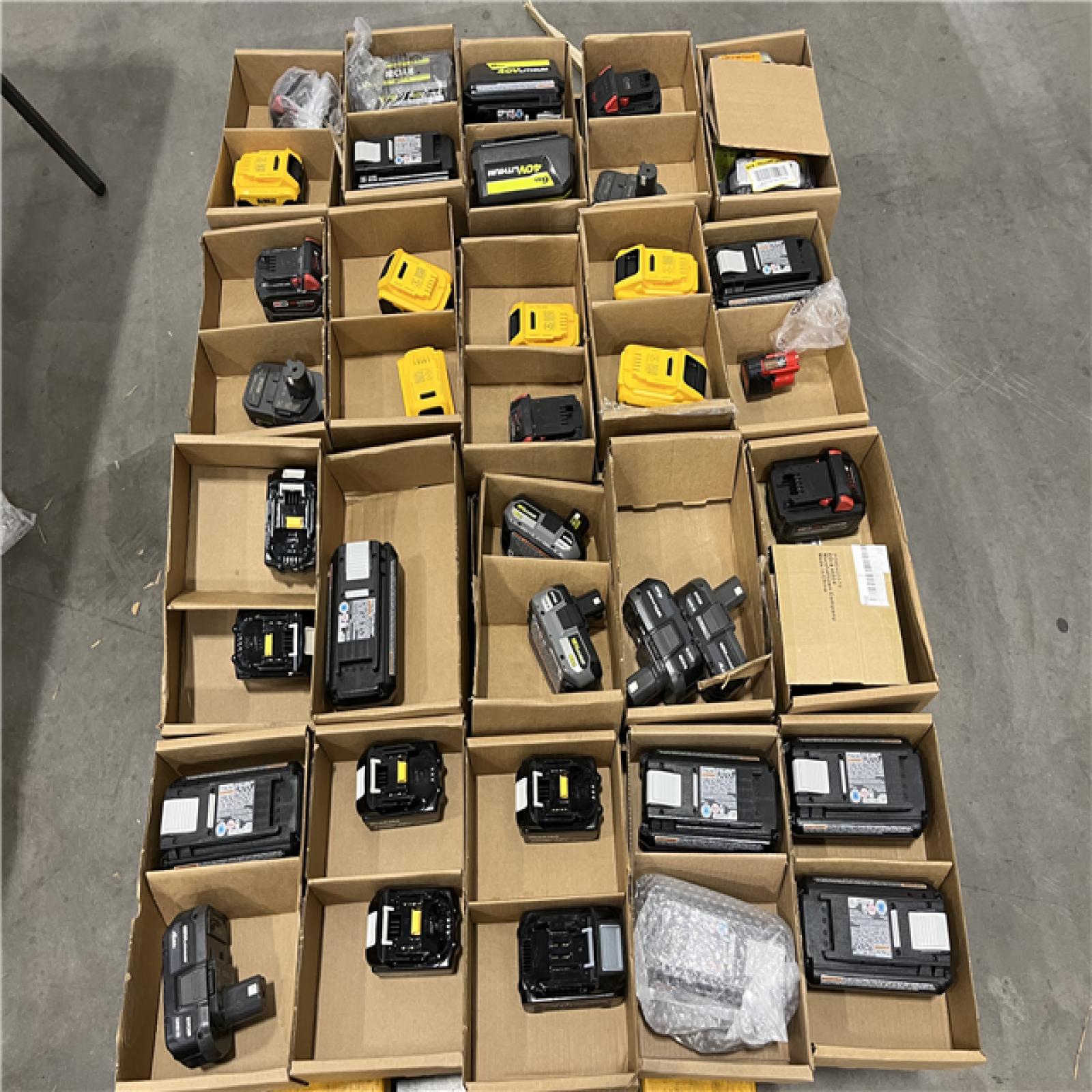 DALLAS LOCATION - AS-IS BATTERY PALLET