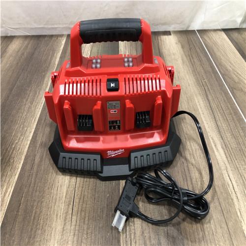 AS-IS Milwaukee M18 18-Volt Lithium-Ion 6-Port Sequential Battery Charger