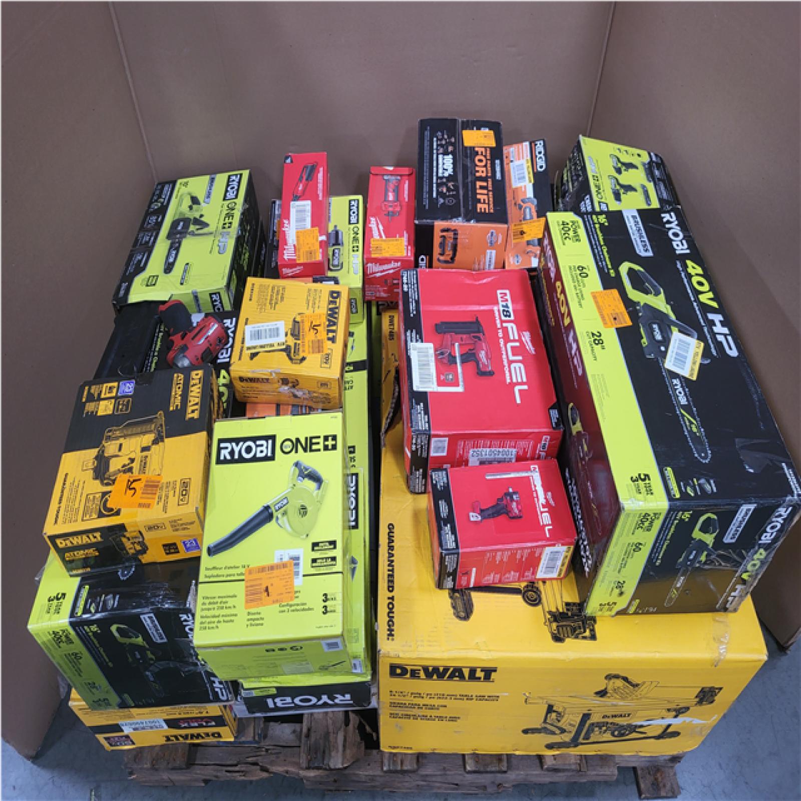 CALIFORNIA AS-IS TOOL PALLET