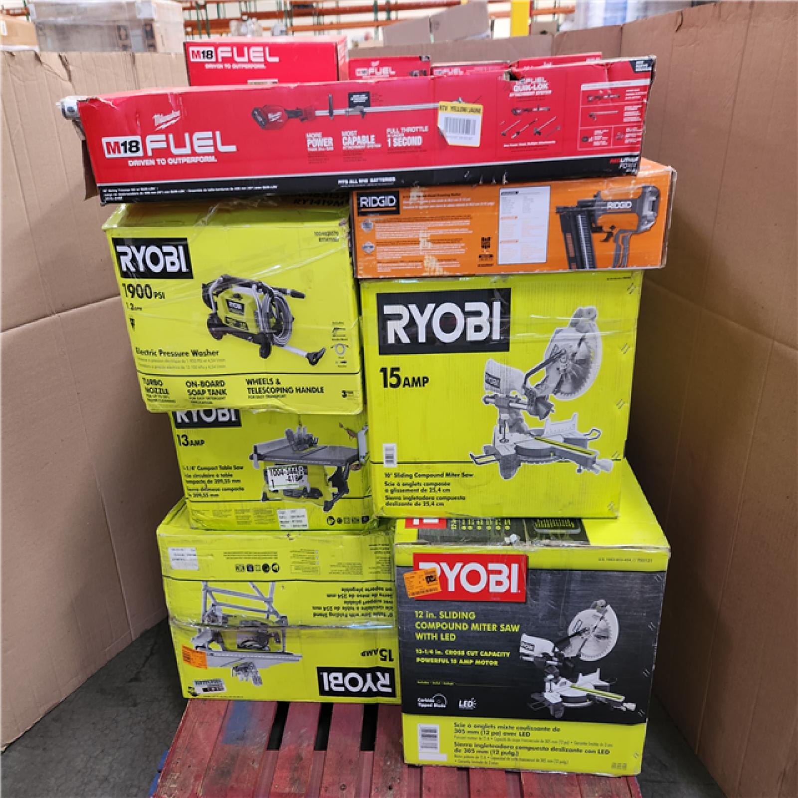 CALIFORNIA AS-IS TOOL PALLET