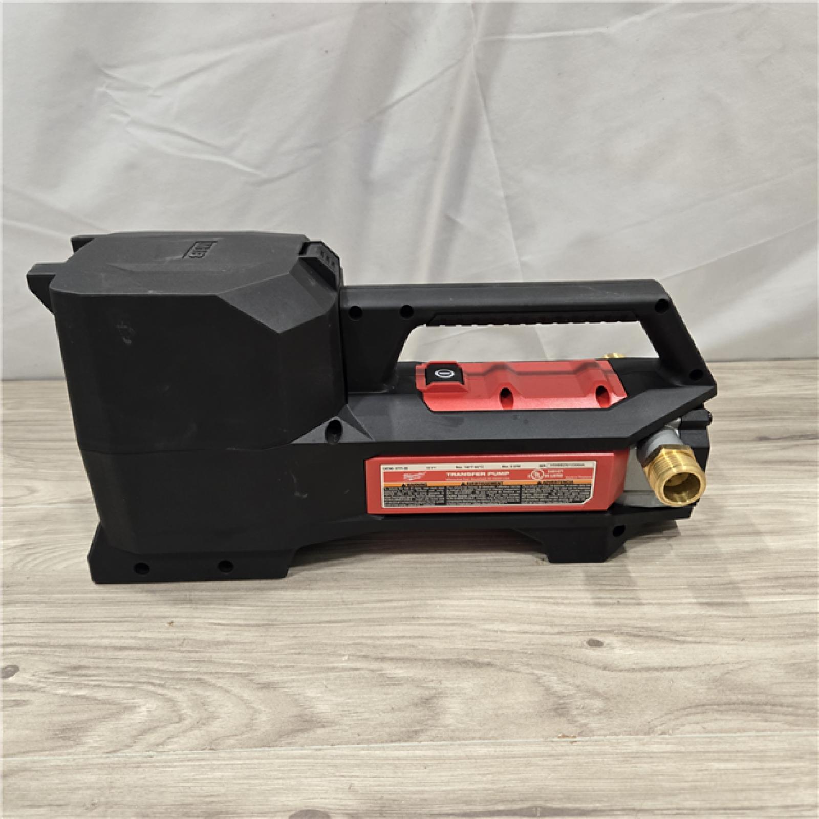 AS-IS Milwaukee 18V 1/4 HP Cordless Transfer Pump (Tool Only)