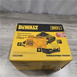 NEW! - DEWALT 20V MAX Lithium-Ion 6.0Ah and 4.0Ah Battery and Charger Starter Kit