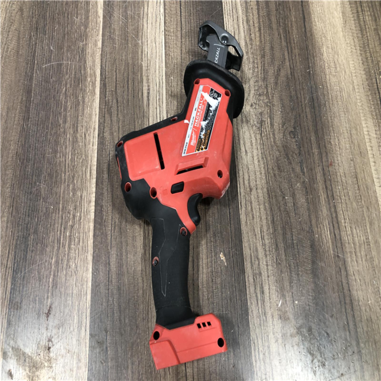 AS-IS Milwaukee FUEL 18V Lithium-Ion Brushless Cordless HACKZALL Reciprocating Saw (Tool-Only)