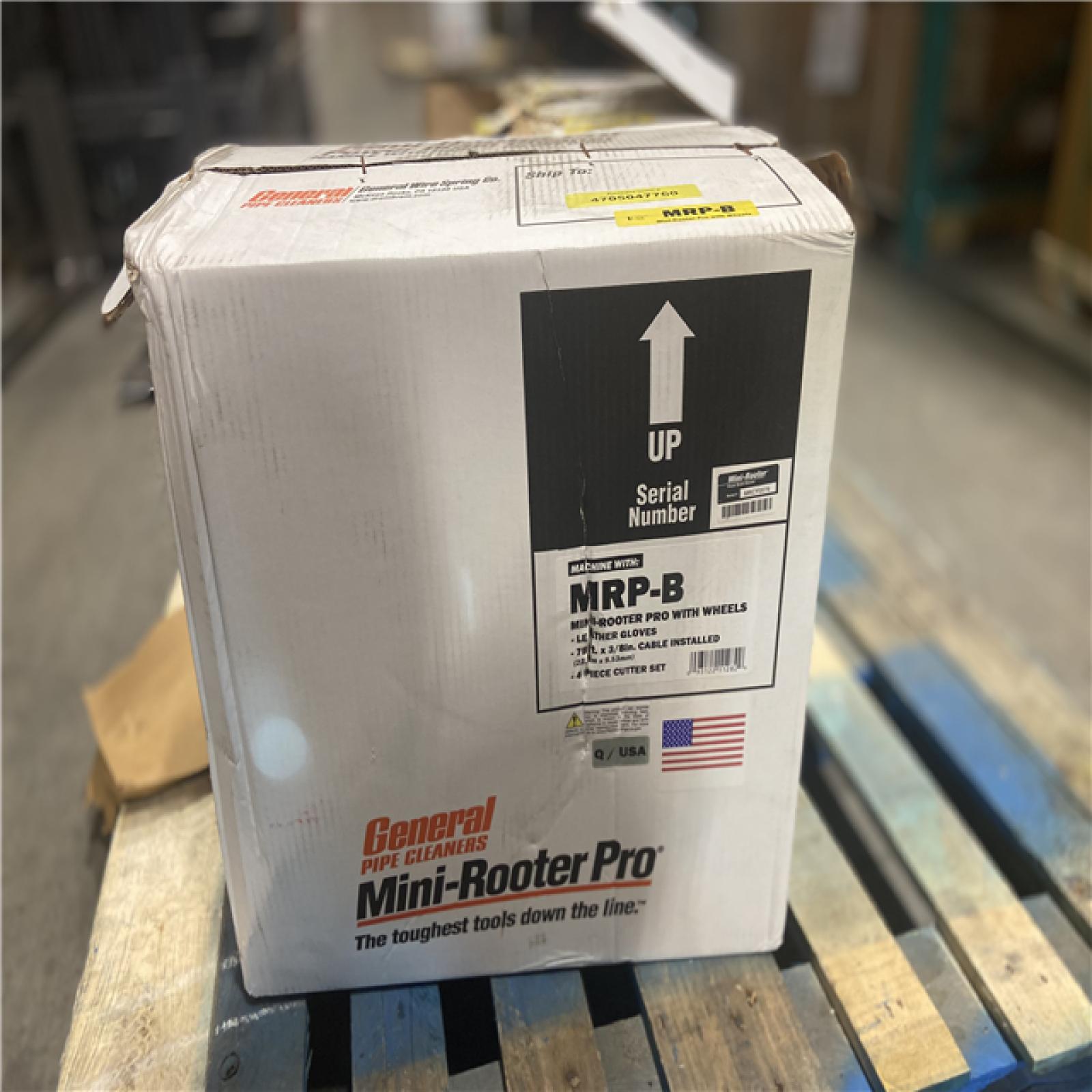 DALLAS LOCATION - General Wire Spring Mini-Rooter Pro® Electric Drain Cleaner - 2 UNITS