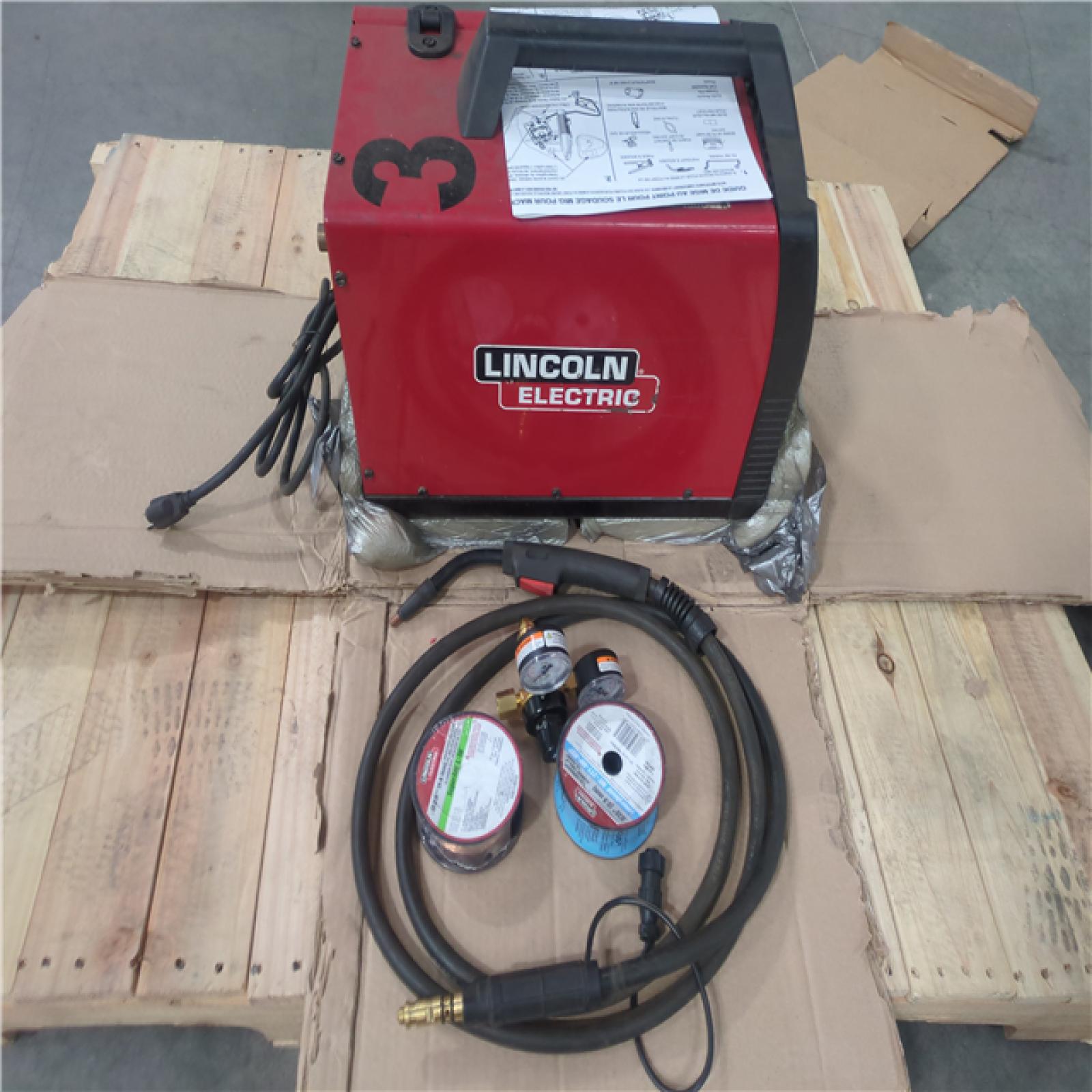 CALIFORNIA AS-IS lINCOLN ELECTRIC WELD-PAK
