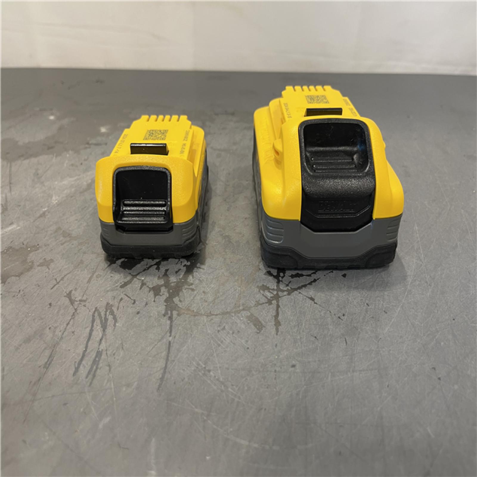 AS-IS - DeWalt Powerstack 20-Volt Lithium-Ion 5.0 Ah and 1.7 Ah Batteries and Charger