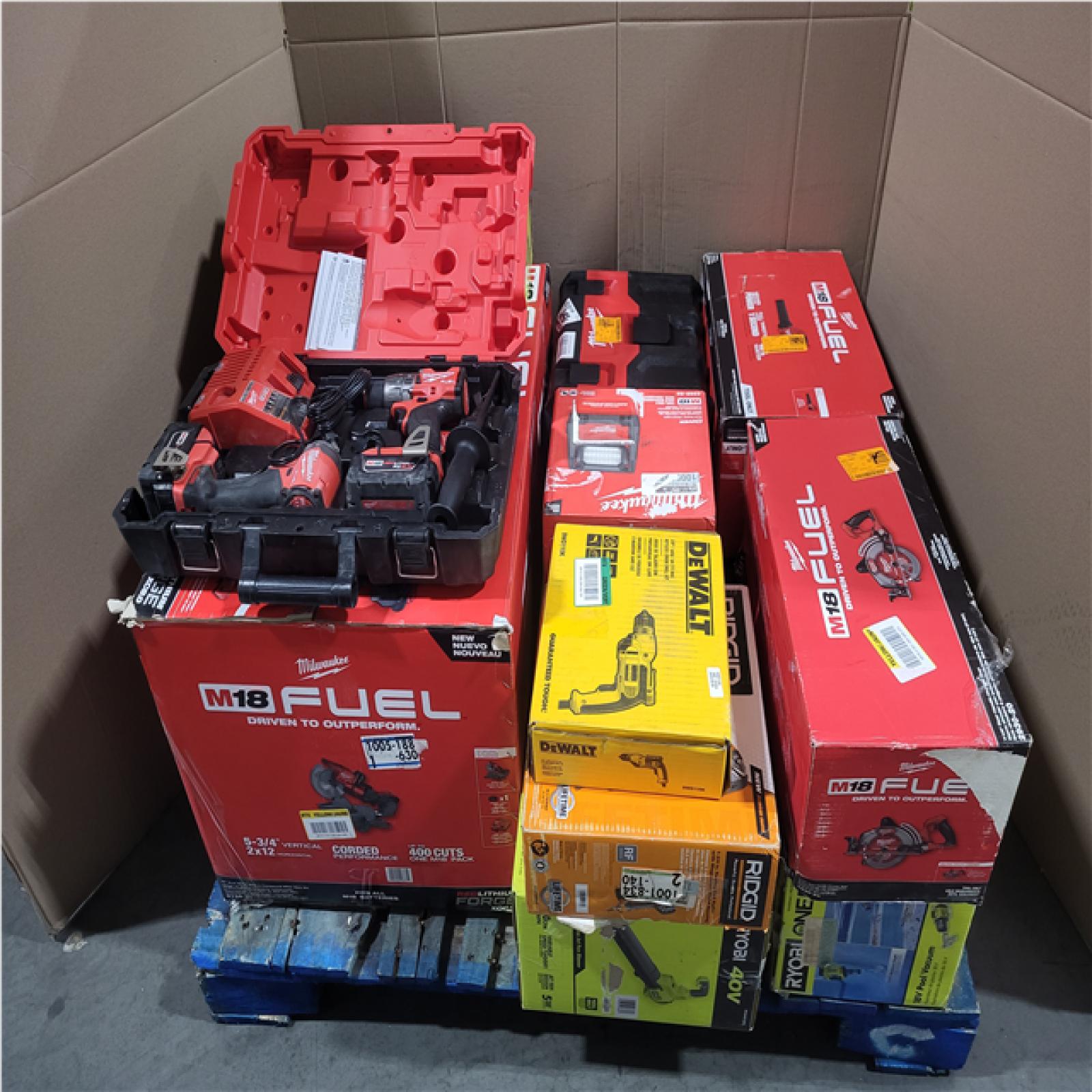 CALIFORNIA AS-IS TOOL PALLET