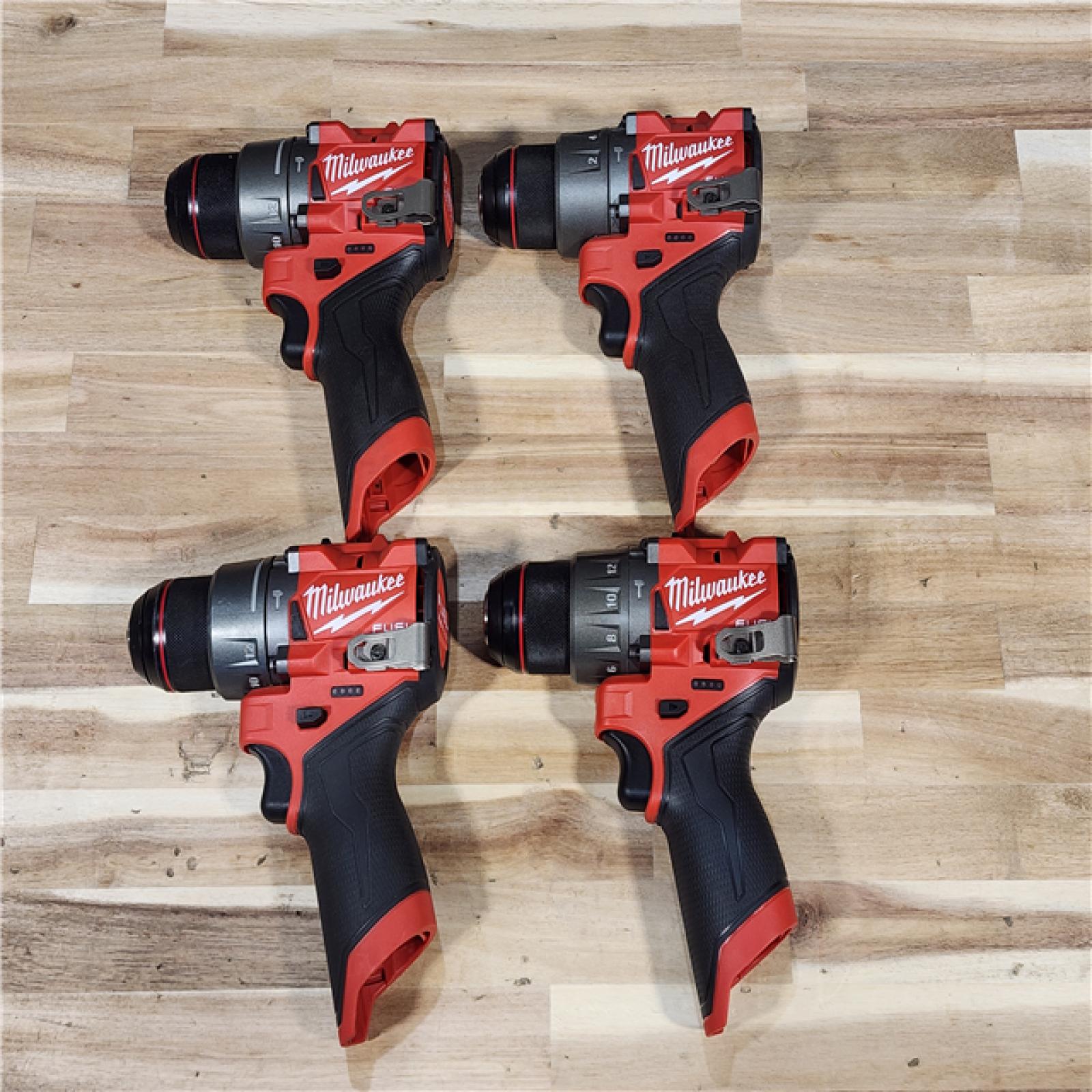 HOUSTON LOCATION - AS-IS MILWAUKEE 4 TOOL COMBO