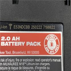 AS-IS Milwaukee 18V Lithium-Ion Brushless Cordless Compact Drill/Impact Combo Kit