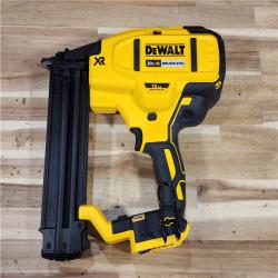 HOUSTON LOCATION - AS-IS DEWALT 20V MAX XR Lithium-Ion Electric Cordless 18-Gauge Brad Nailer (Tool Only)