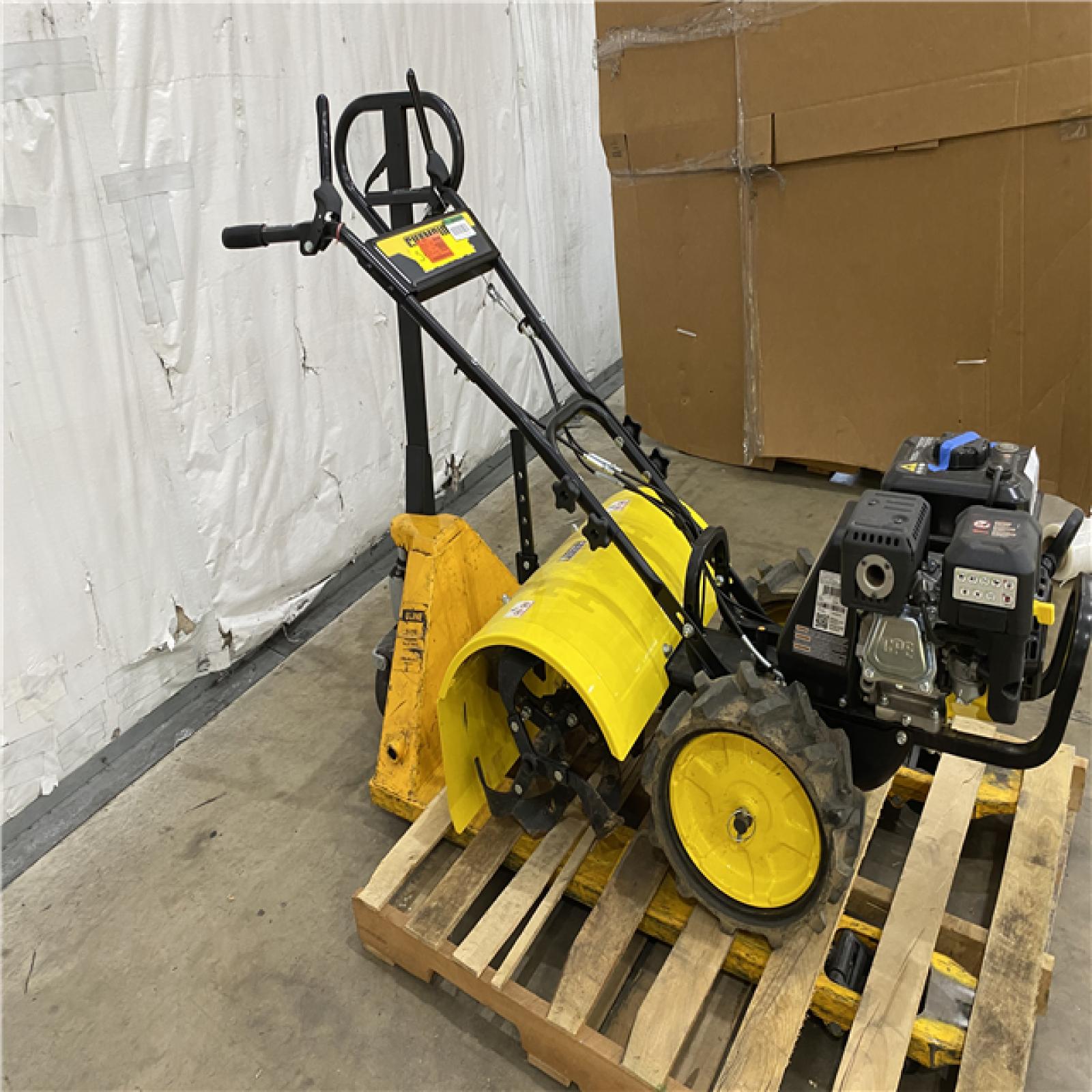 Houston Location - AS IS Champion 22 Tilling Width 10 Tilling Depth Tiller