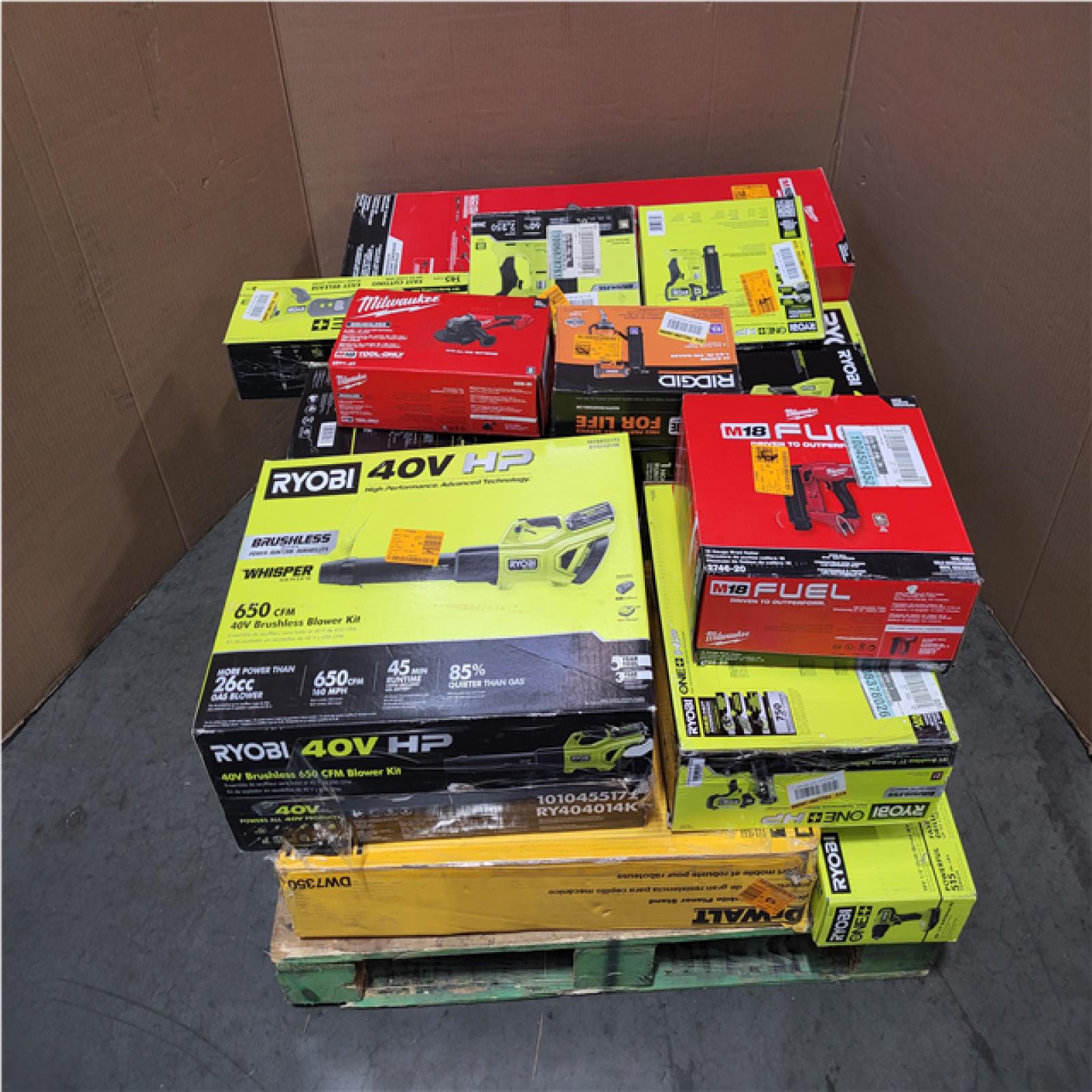 CALIFORNIA AS-IS TOOL PALLET
