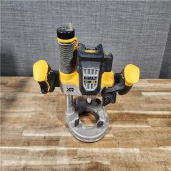 HOUSTON LOCATION - AS - IS DEWALT 20V MAX XR 2-1/4 Peak HP Brushless Cordless Plunge Router (Tool Only)