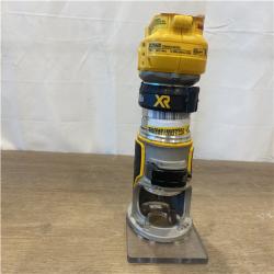 AS-IS DEWALT 20V MAX XR Cordless Brushless Fixed Base Compact Router (Tool Only)