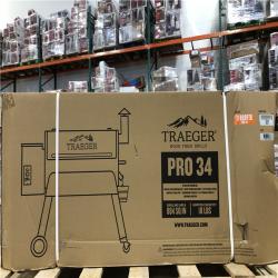 DALLAS LOCATION- NEW!- Traeger Pro Series 34-Pellet Grill and Smoker in Bronze